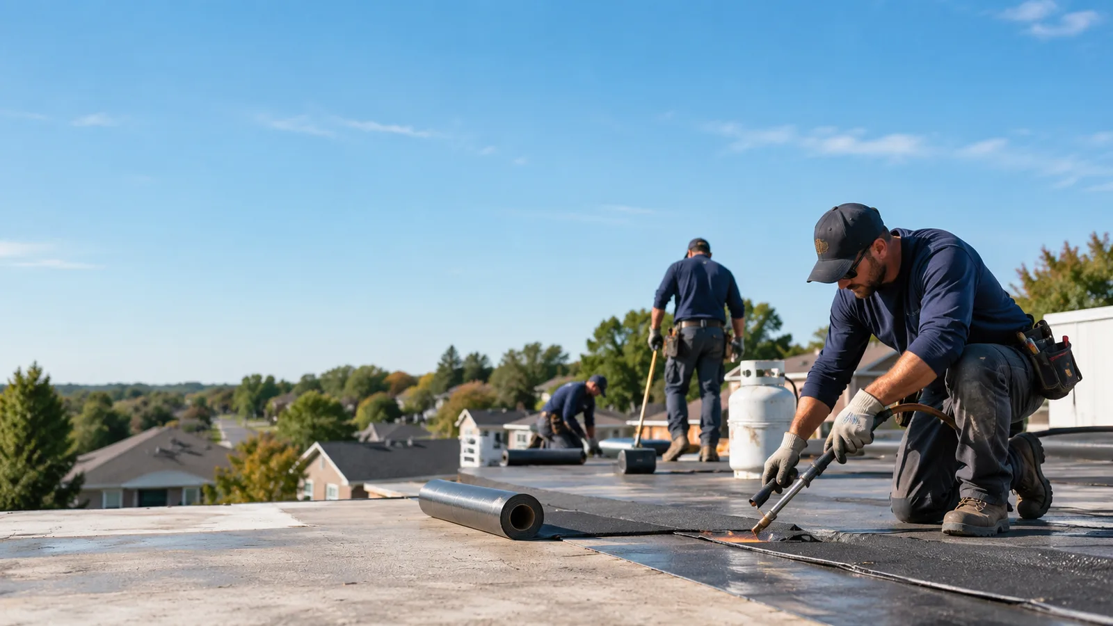 Flat Roof Leak Repair providers in Forkland, AL